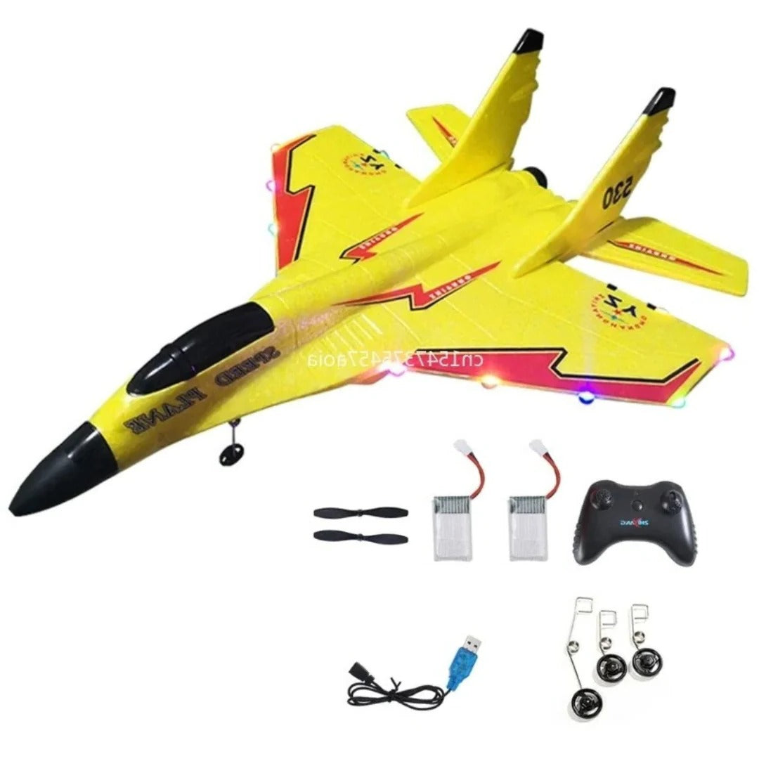 Adult RC plane, a shatter-resistant flying toy offering thrilling aerial fun. Durable remote control airplane.