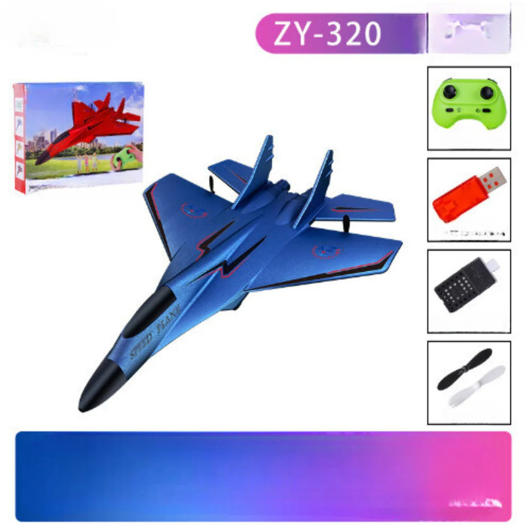 Robust RC plane, a shatter-resistant remote control airplane designed for durable outdoor fun for kids & adults.