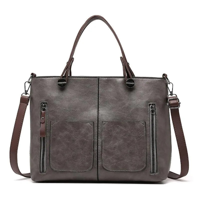 Elegant women's everyday tote bag. Durable, versatile, and organized, a stylish fashion accessory.