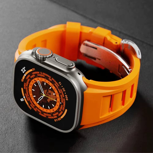 Durable women's sport watch band, perfect for active workouts. Rugged & flexible accessory strap.