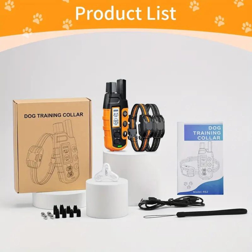 Durable waterproof remote dog training collar for reliable outdoor obedience. Essential pet behavior correction.