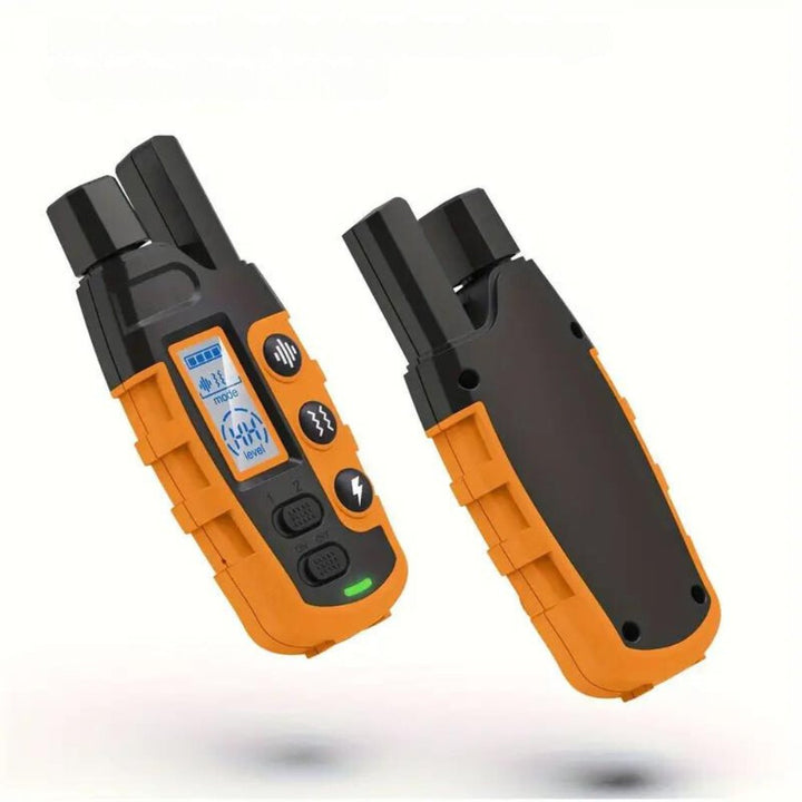 Complete remote dog training collar system for obedience. Waterproof e-collar, rechargeable, and dog supplies.