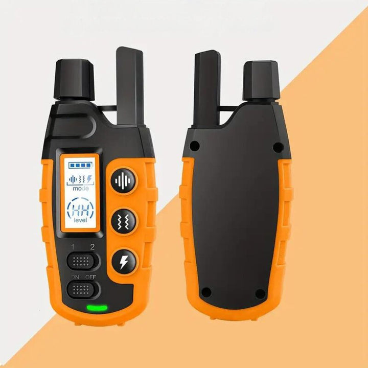 Achieve effective pet behavior correction & obedience with this remote dog training collar. Waterproof & rechargeable.