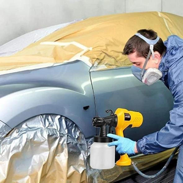 Efficient electric paint sprayer for smooth DIY home improvement projects & furniture painting.