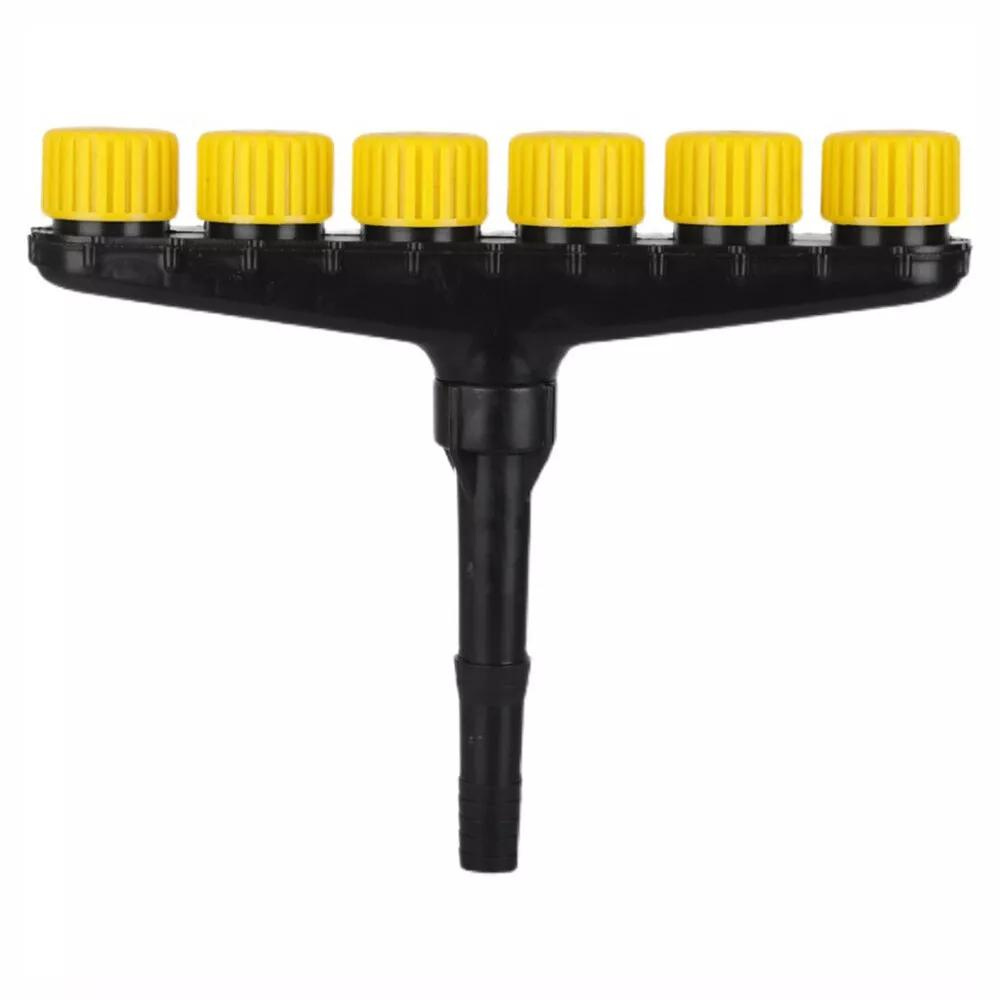 Adjustable farm sprayer atomizer nozzle for versatile garden watering, misting, and cleaning.