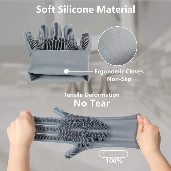 Essential pet grooming glove, a de-shedding tool for a healthy, tangle-free coat. Must-have pet supplies for dogs & cats.