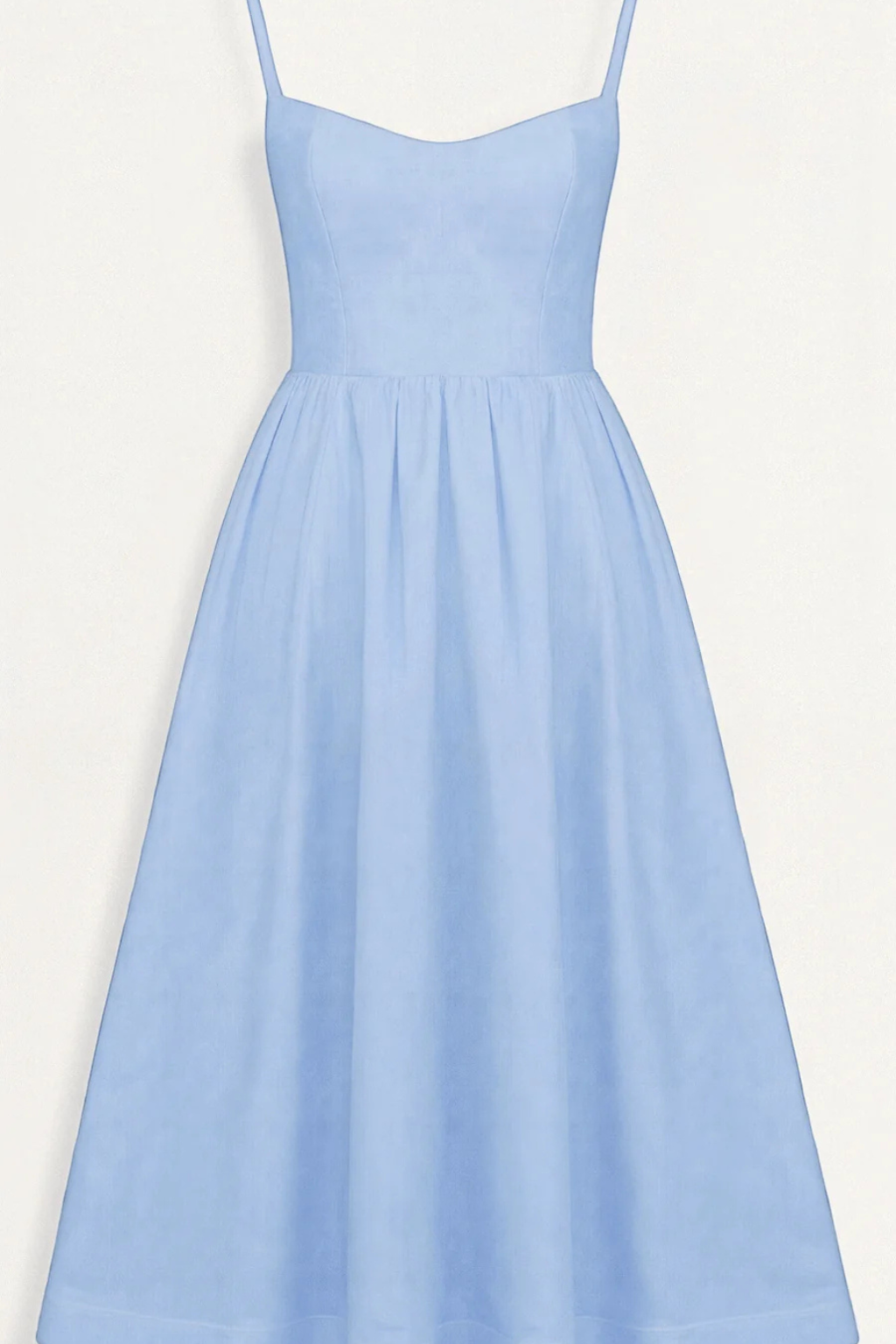 Beautiful Women's Spaghetti Strap Midi Sundress. Lightweight, airy midi dress, perfect for hot summer days.