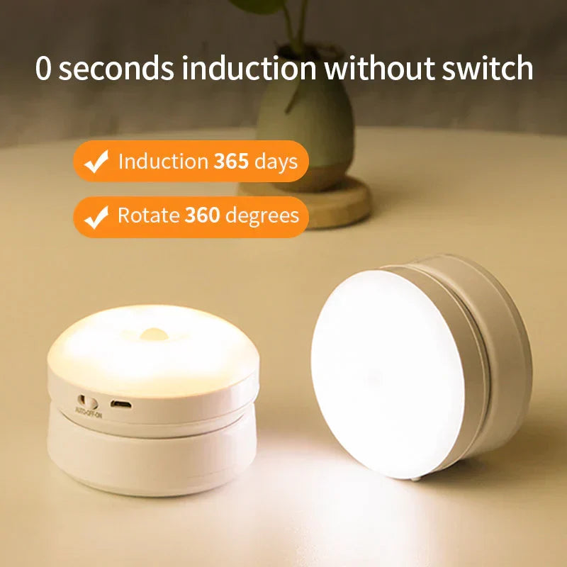 Elara Smart Motion Sensor Night Light, a wireless LED safety light for bedrooms, hallways & home.
