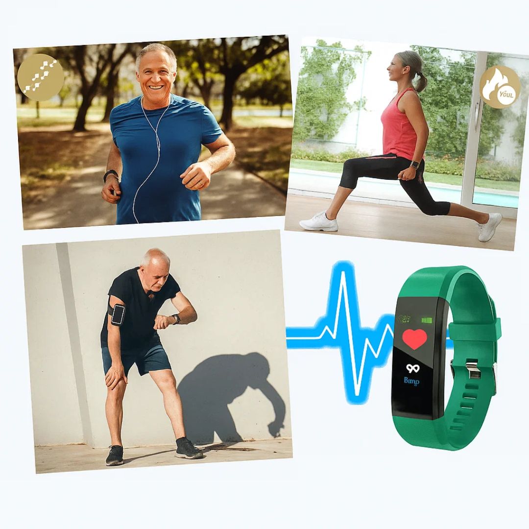 GPS tracking smartwatch for elderly, offering real-time location and emergency response.