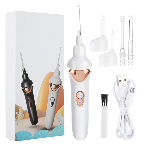 Electric Ear Wax Remover for gentle, effective ear cleaning. USB rechargeable & portable personal hygiene device.