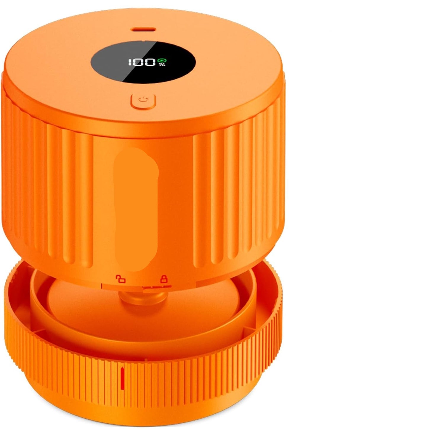Handheld electric vacuum sealer kit, easily seals mason jars for long-term food freshness.