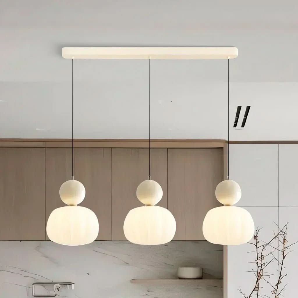 Geometric Art Deco hanging lamp, a beautiful vintage style pendant light for elegant home decor.