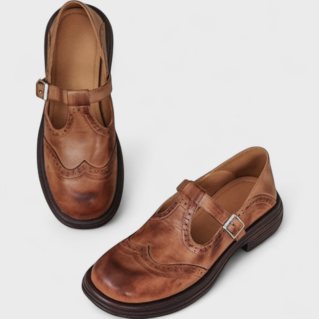 Versatile Women's Mary Jane slip-on flats. Combining classic elegance with comfort and orthopedic support.