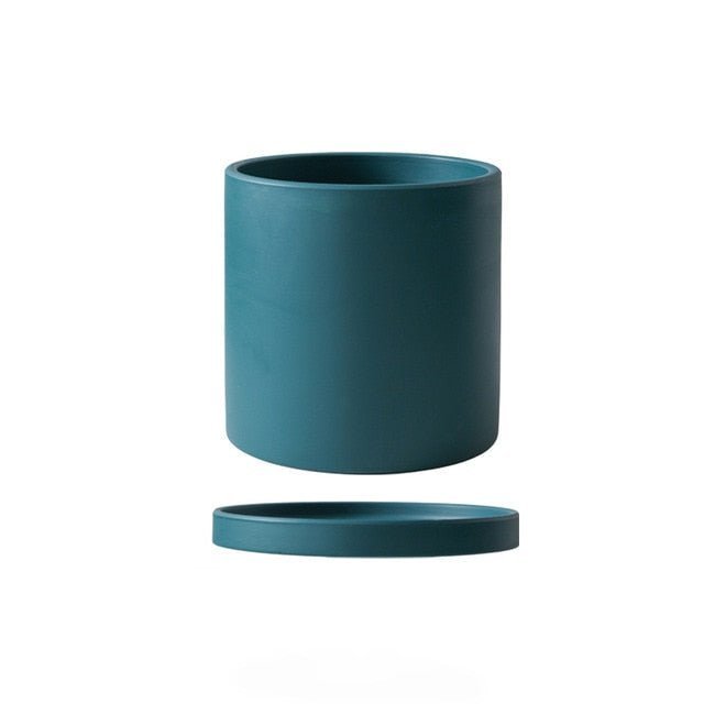 Indoor plant ceramic flowerpot, designed for style, plant health & home decor.