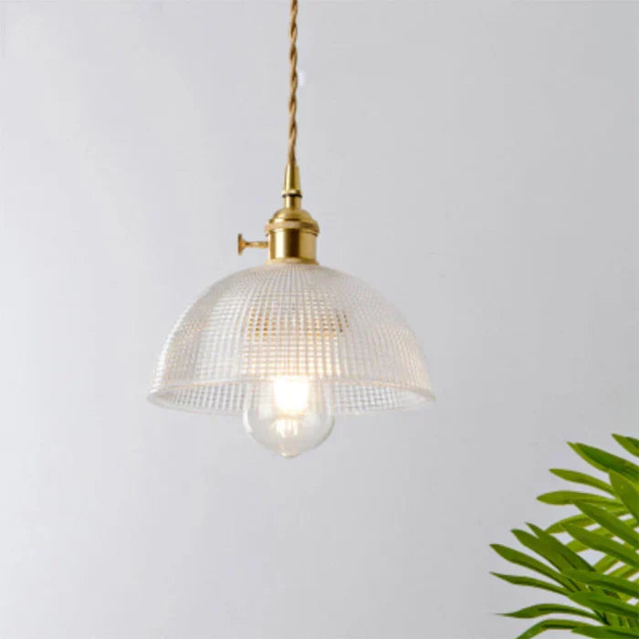 Stylish OpulentGlow glass pendant, perfect for contemporary home decor.