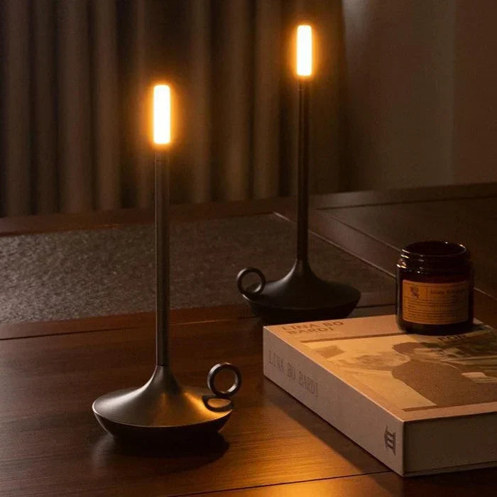 Portable elegant cordless LED lamp, a modern lighting solution for any room in your home.