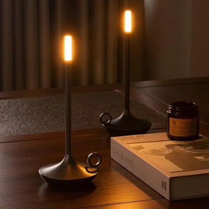 Portable elegant cordless LED lamp, a modern lighting solution for any room in your home.