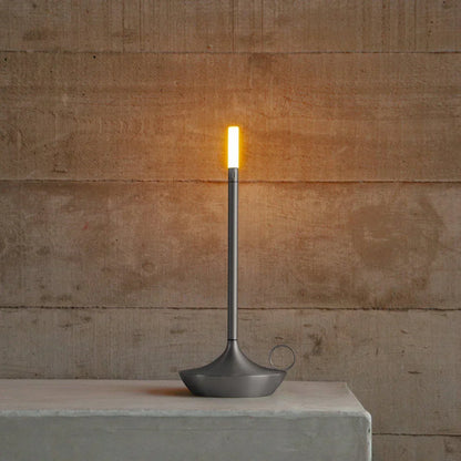 Stylish rechargeable LED table lamp, ideal for modern desk lighting or home decor.