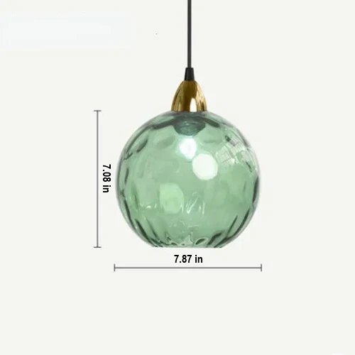 LumiSphere glass ball pendant lamp, modern ambient lighting, ideal for contemporary homes.
