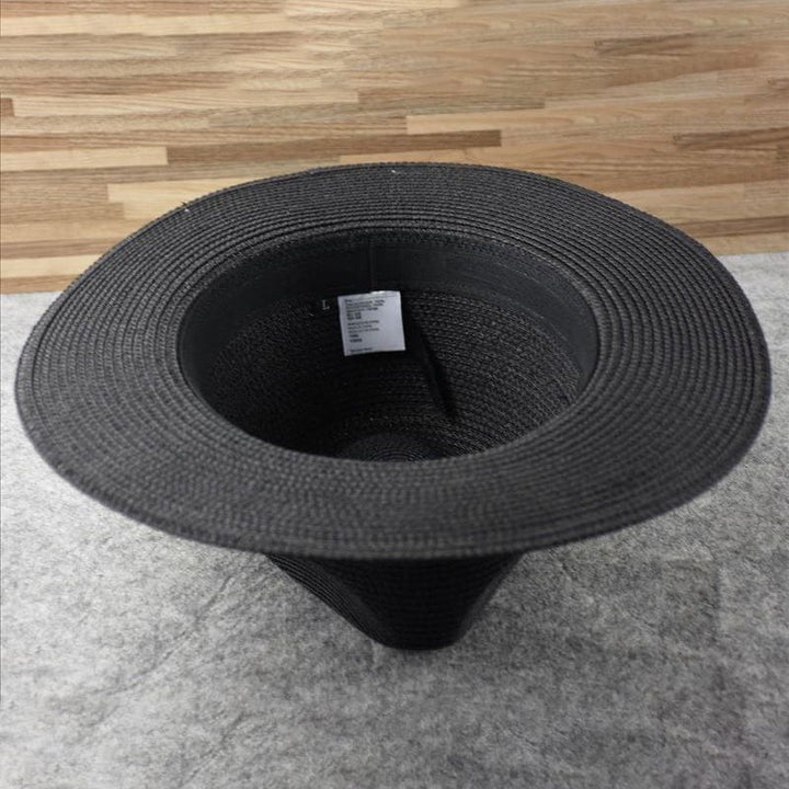 Premium handmade men's Panama hat, ideal for outdoor sun protection & sophisticated summer headwear.
