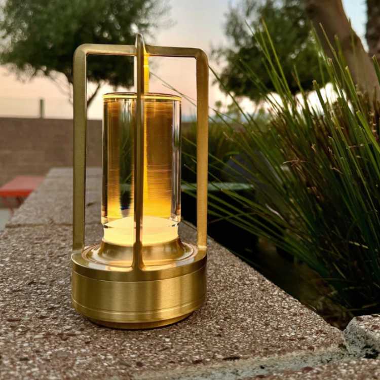 Elegant outdoor crystal design lantern, perfect for garden light and patio decor