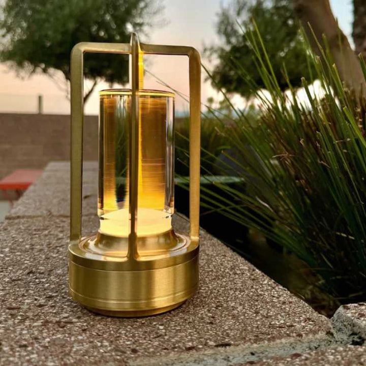 Elegant outdoor crystal design lantern, perfect for garden light and patio decor