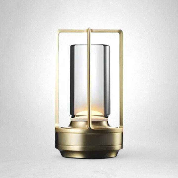Decorative patio lantern, weatherproof with an exquisite crystal design for ambiance
