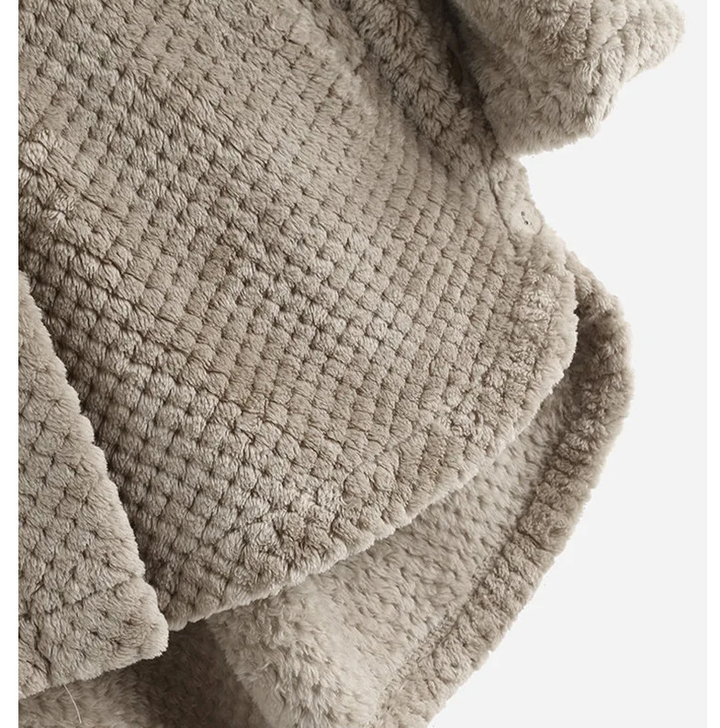 Ladies' plus size hooded winter coat, chic, warm, and comfortable for cold weather.