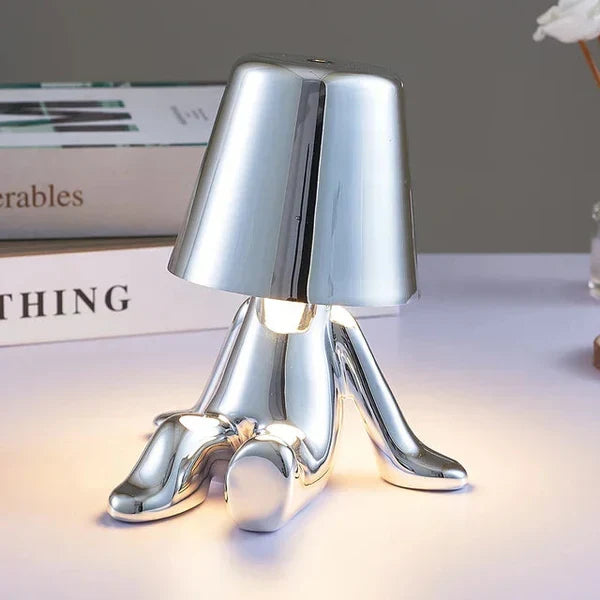 Ideal gift: elegant dimmable rechargeable LED table lamp for stylish home decoration.