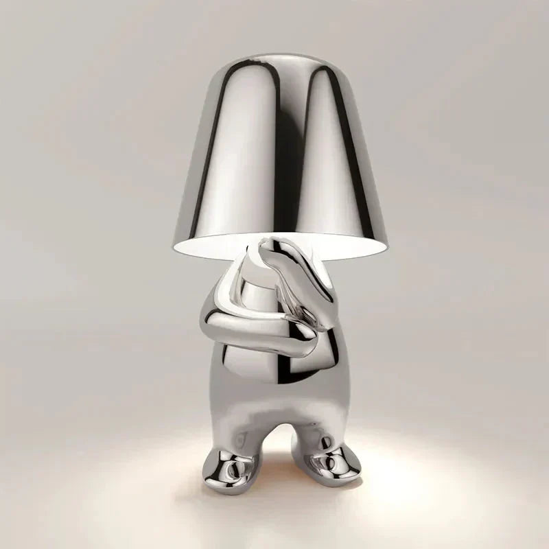 Experience flexibility with this cordless dimmable rechargeable LED table lamp.