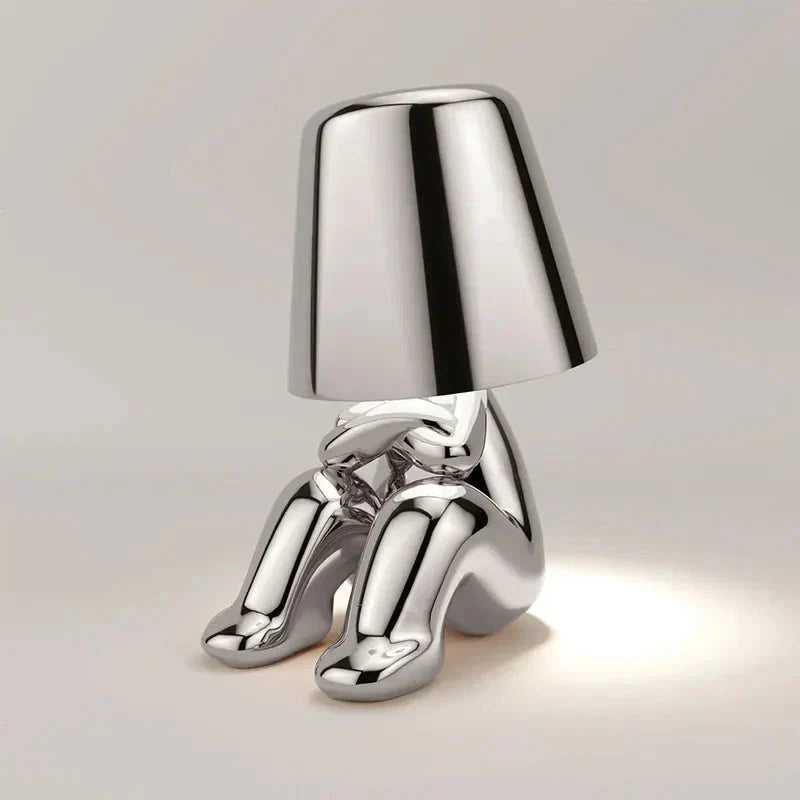 Easy-to-use rechargeable LED lamp, offering instant, elegant atmospheric lighting for home.