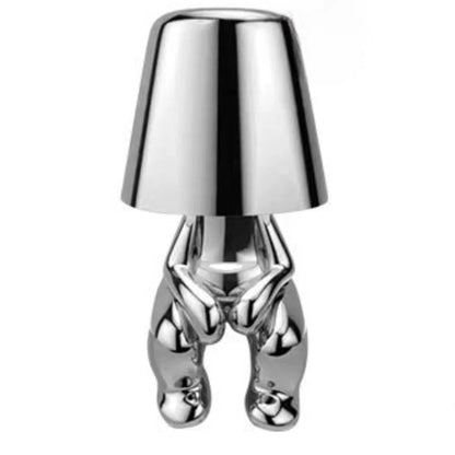 Cord-free convenience: stylish dimmable LED table lamp, rechargeable for modern homes.
