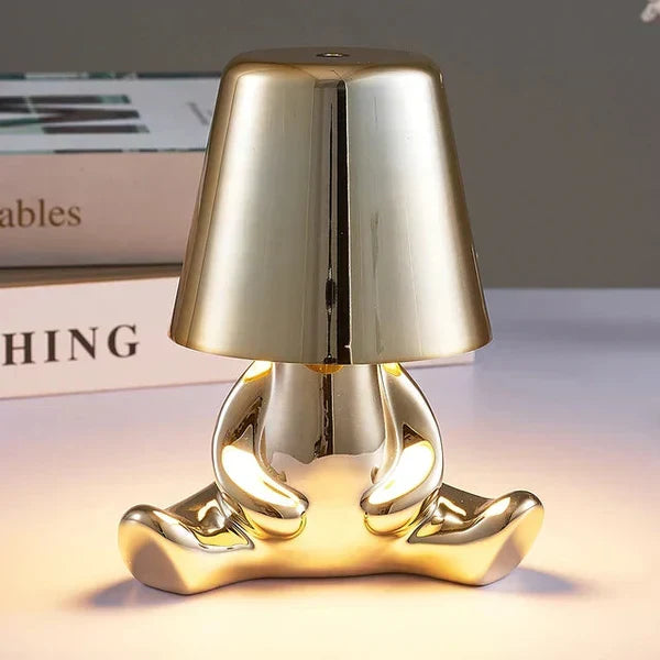 Rechargeable LED lamp, offering portable and versatile atmospheric light for any room.