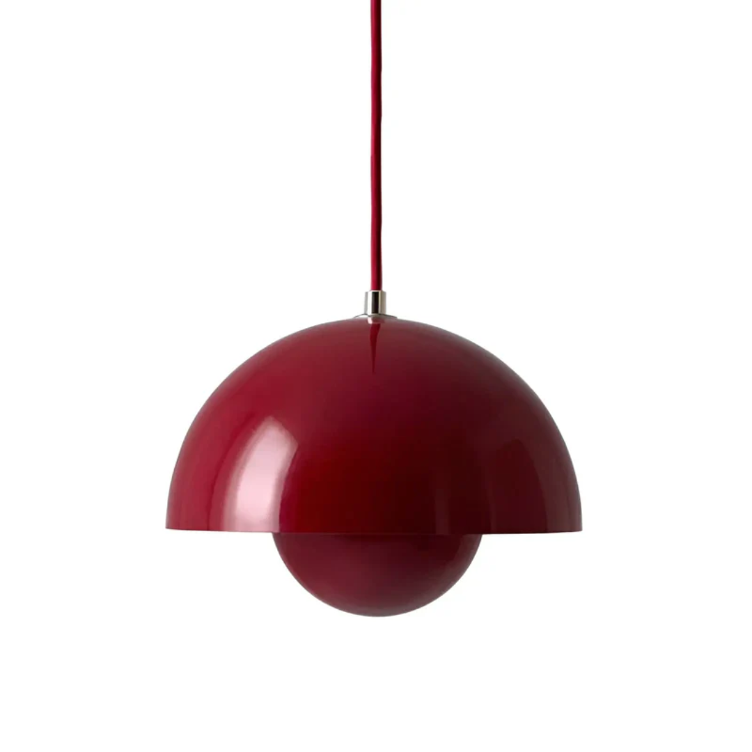 Decorative LED pendant, bringing ambient light to Scandinavian spaces.