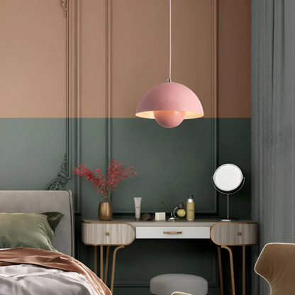 Stylish LED pendant, bringing elegant ambient light to your home.