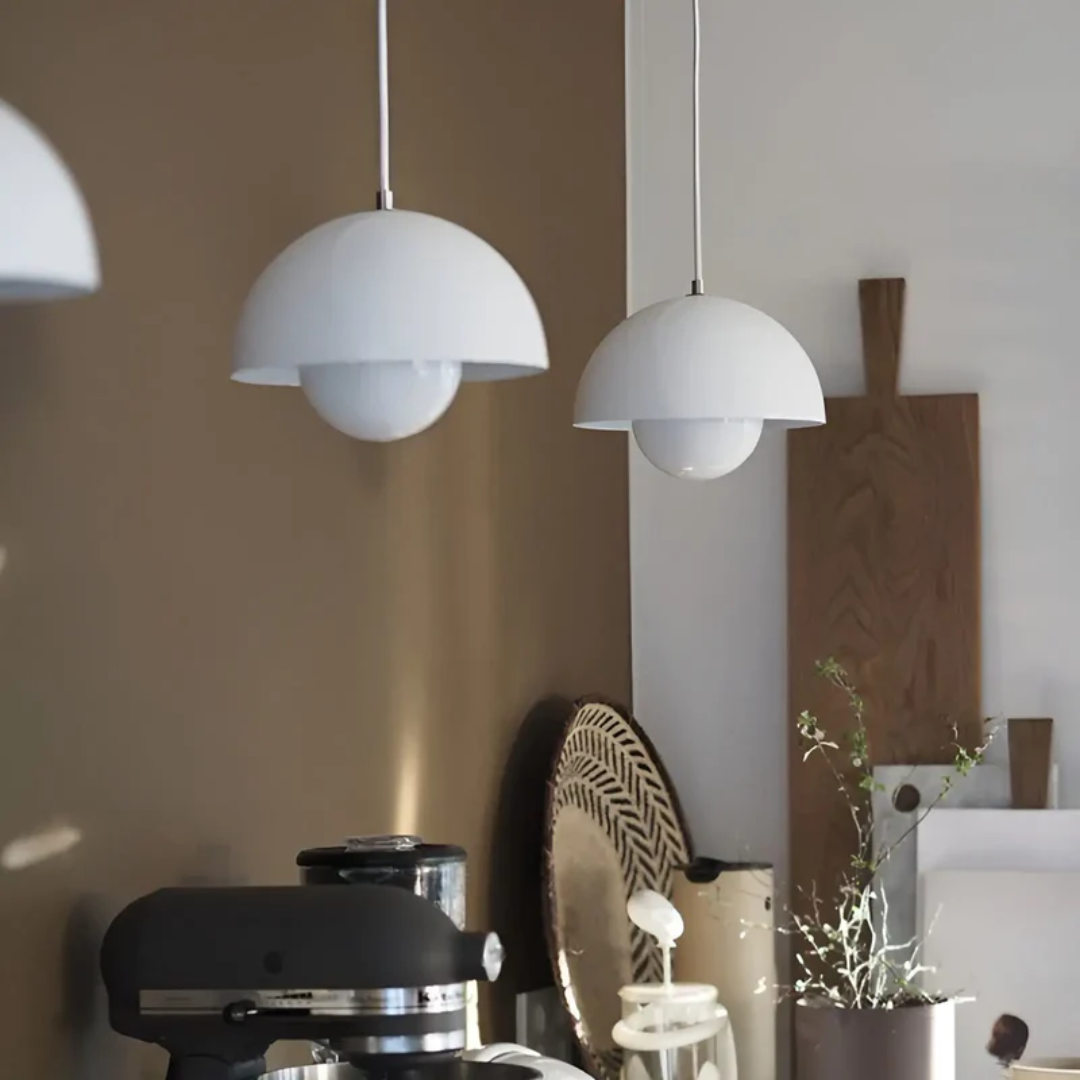 Decorative LED pendant, perfect for contemporary home interior lighting.