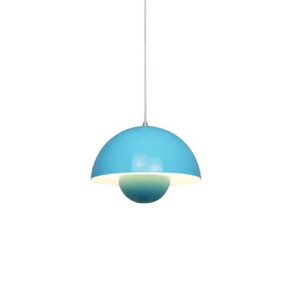 Sleek Scandinavian design LED pendant lamp, elegant interior lighting.