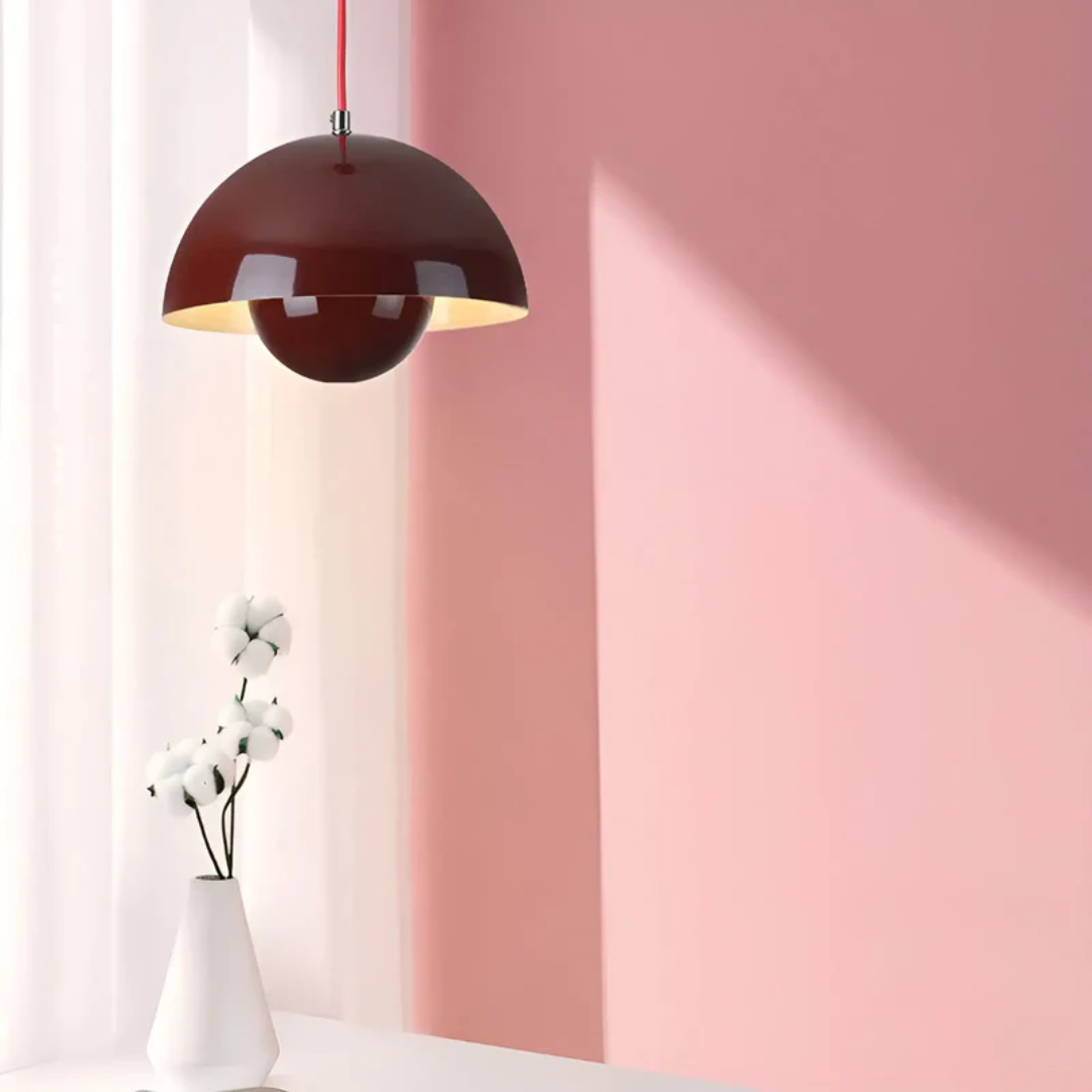 Elegant LED pendant light, Scandinavian design for modern interiors.