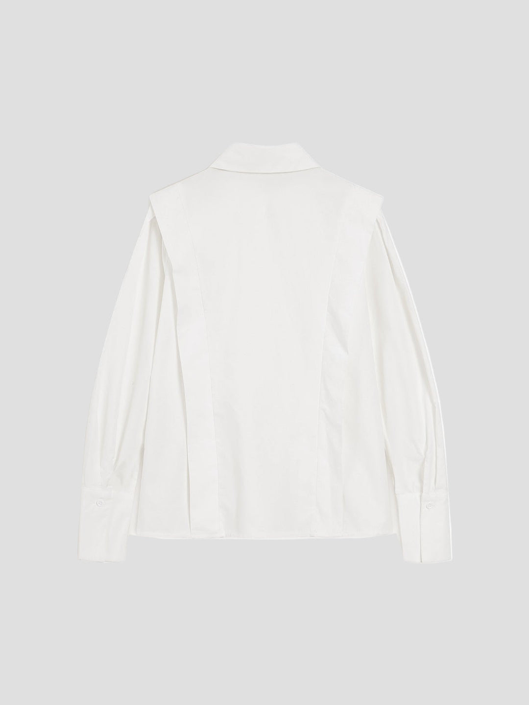 Chic women's square neck top, button down design, ideal for casual or professional looks.