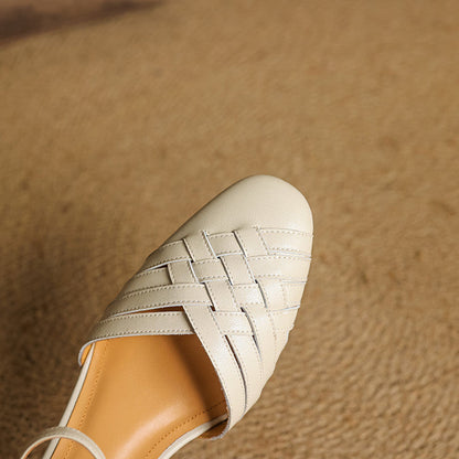 Gold elegant block heels with adjustable ankle strap, versatile for women's party or office wear.