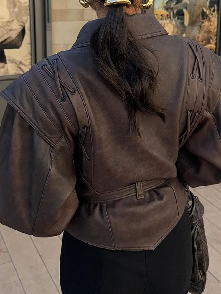 Classic women's belted jacket, ideal for spring & fall. Timeless outerwear for a sophisticated style.