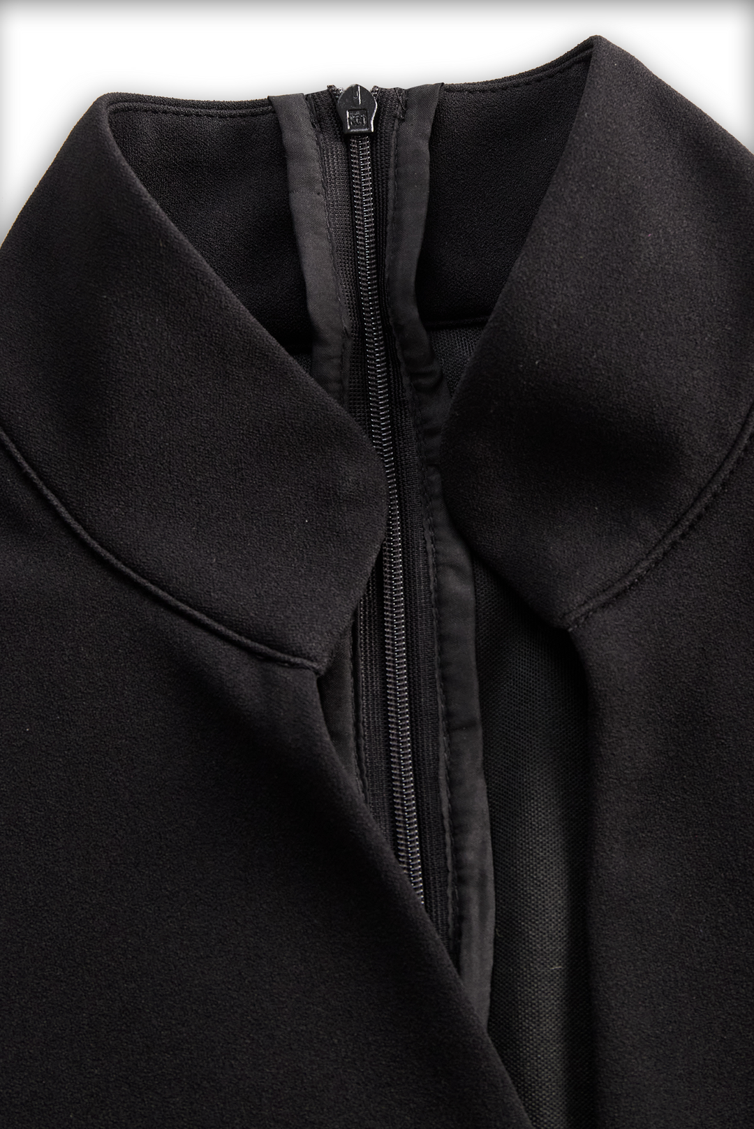 Chic women's workwear midi sheath dress, designed with a flattering belt and mandarin collar.