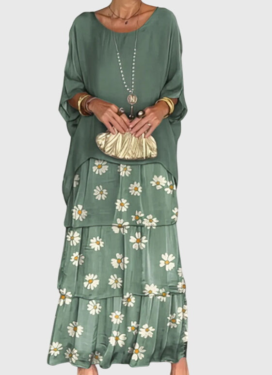 Stunning women's elegant button-up maxi dress, a perfect choice for formal event wear.