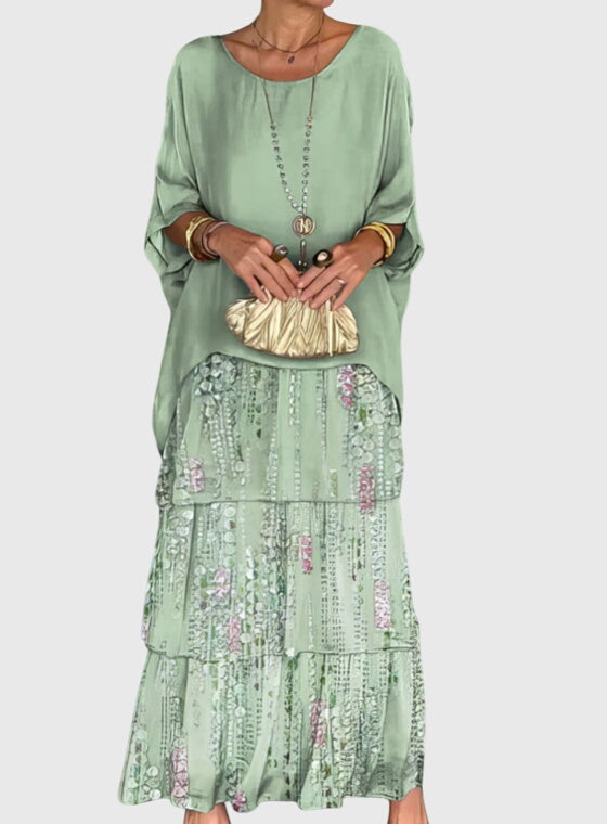 Flattering long button-up maxi dress for women, elegant and perfect for formal events.