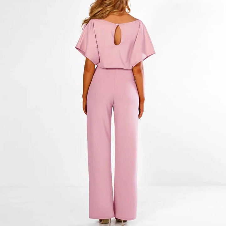 Versatile women's chic jumpsuit, perfect as a party outfit or elegant formal wear.
