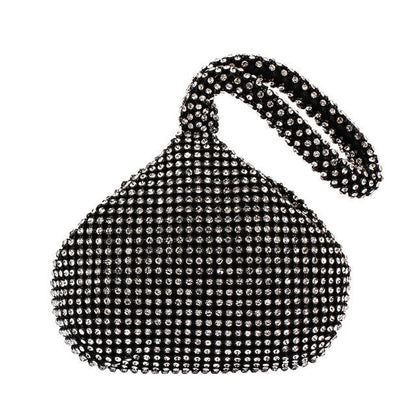 Chic gold women's mini crossbody bag. Elegant Chicago purse, a versatile accessory perfect for adding sparkle.