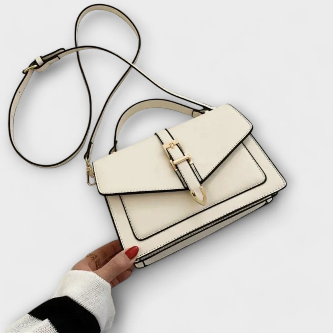 Chic women's fashion shoulder bag with a classic flap, ideal for adding an elegant and versatile touch to daily outfits.