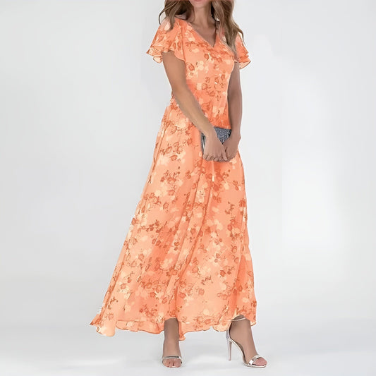 Elegant women's dress, flattering silhouette for sophisticated style, perfect for evening or party wear.