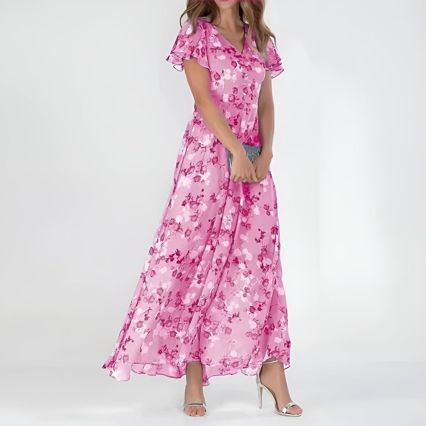 Elegant & flattering women's dress, perfect for effortless style. Versatile for party, casual, or evening wear.