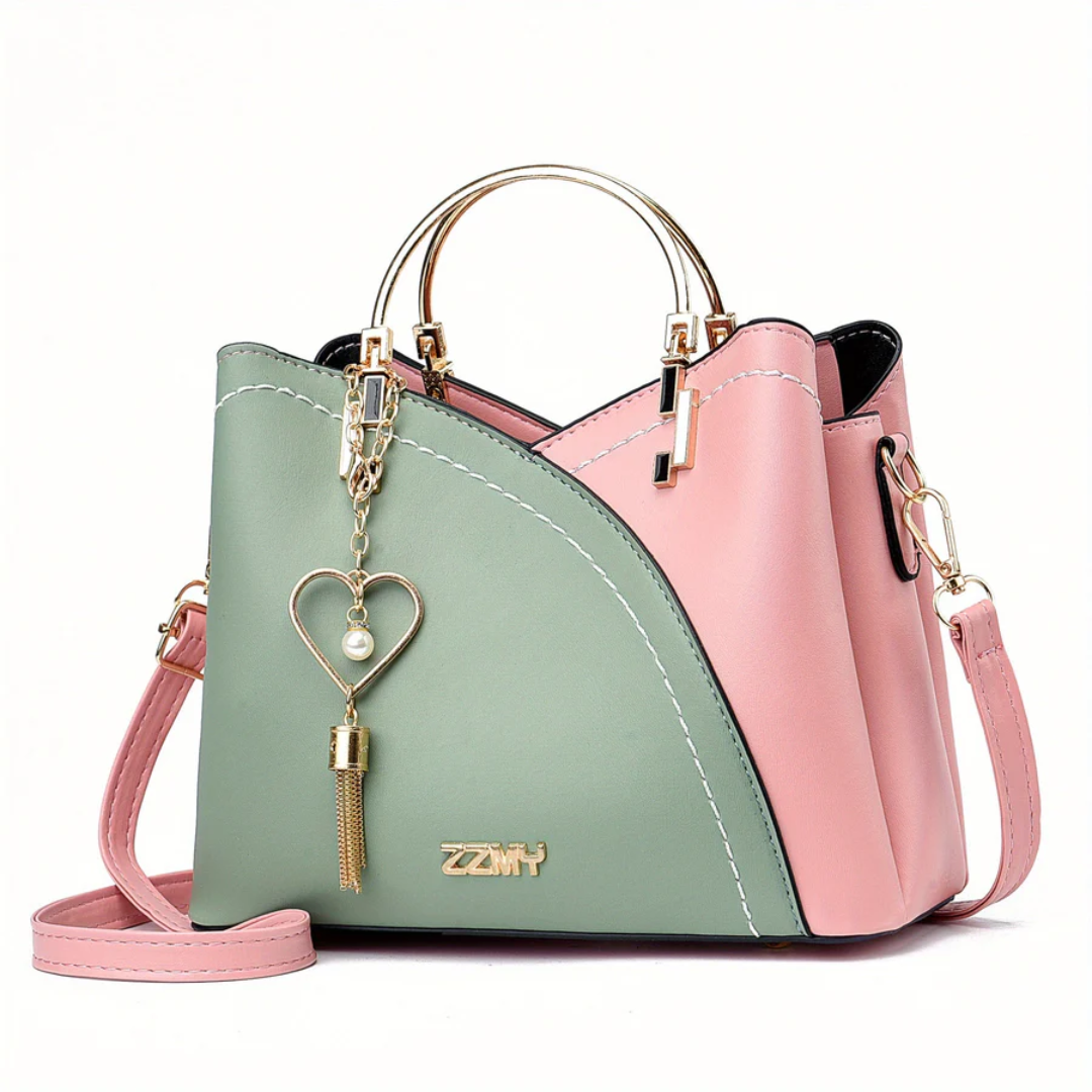 Versatile women's elegant faux leather handbag for any occasion, chic and practical.